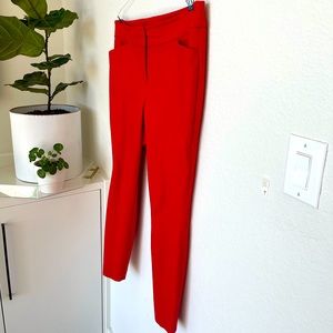 LOFT PLUS Marisa Skinny FIRE ENGINE RED Dress Slacks